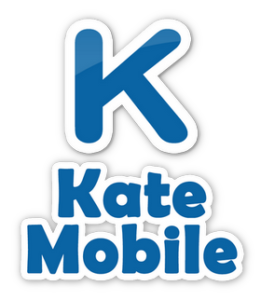 Kate mobile 106. Kate mobile логотип. Иконка Кейт мобайл. Значок приложения Kate mobile. Kate mobile Pro лого.